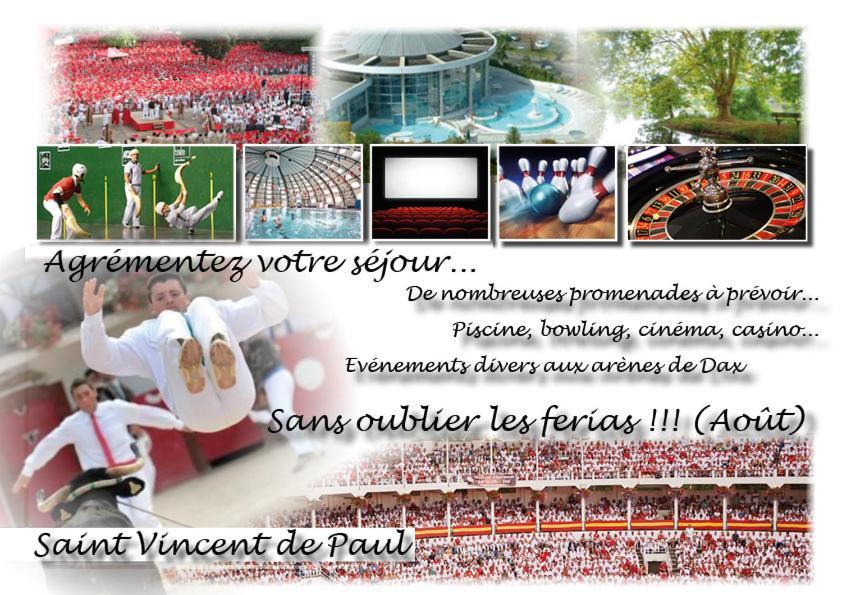 Dax Location Maison Avec Spa Saint-Vincent-de-Paul  Exteriör bild